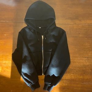 Black SHEIN zip up S